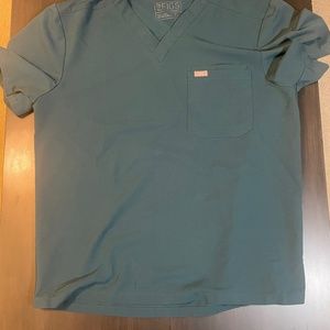 Mens Figs Scrub Set XL Hunter Green